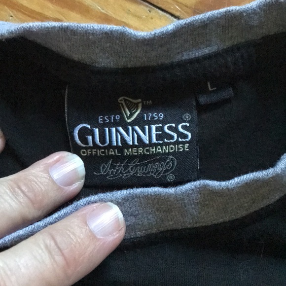 Genuine Guinness T-shirt brought back from Ireland men’s T-shirt size L - Picture 4 of 5